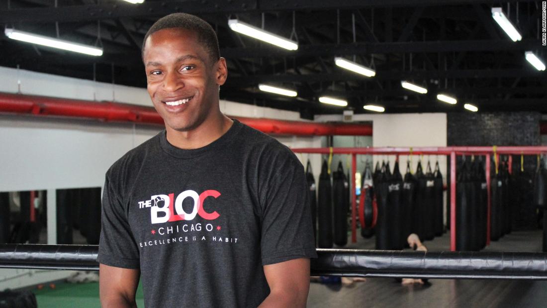 He got into trouble for fighting as a kid. Now his boxing program is helping students stay on the right path.
